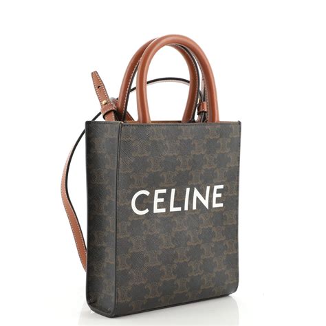 celine mini vertical cabas tote thailand price|MINI VERTICAL CABAS IN TRIOMPHE CANVAS AND .